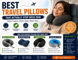 Best Travel Pillows That Actually Stop Neck Pain