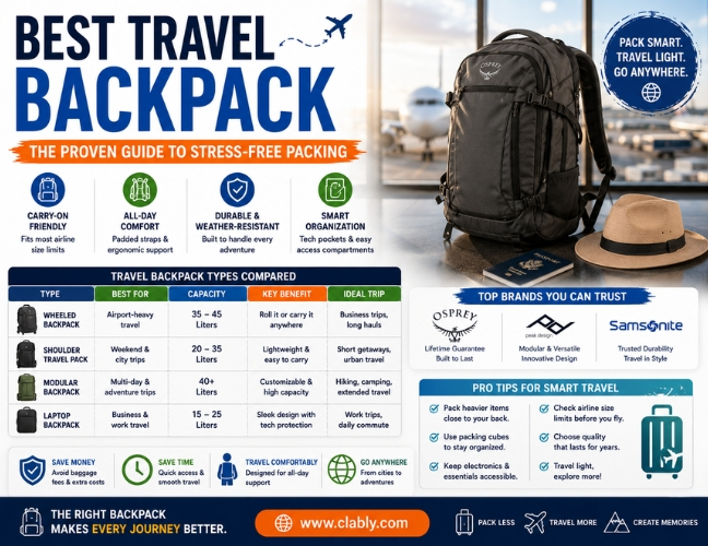 The Proven Buying Guide of Best Travel Backpack