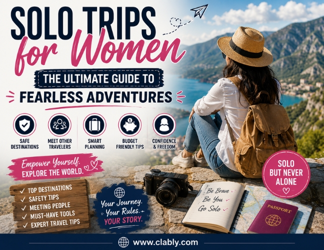 The Ultimate Guide of Solo Trips for Women
