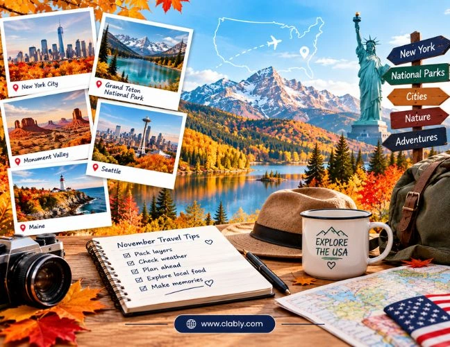 Home 24 Best Places to Visit in November: Ultimate Guide
